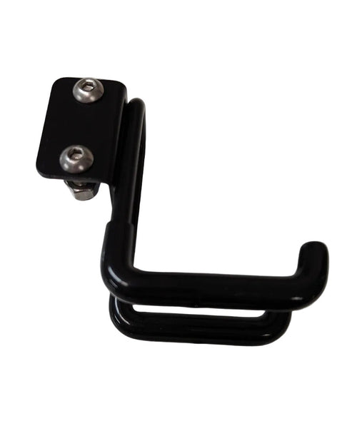 Smile-Grabber paddle hook mounted on wall